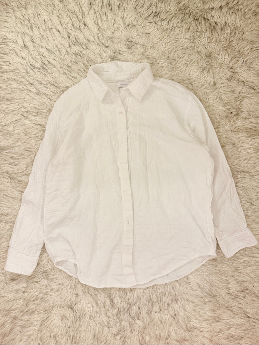 Little Moon AirPlush Cotton™ ‘Sail’ Shirt - White